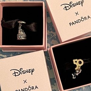 2 DISNEY PANDORA 50th Anniversary Bracelet CHARMS